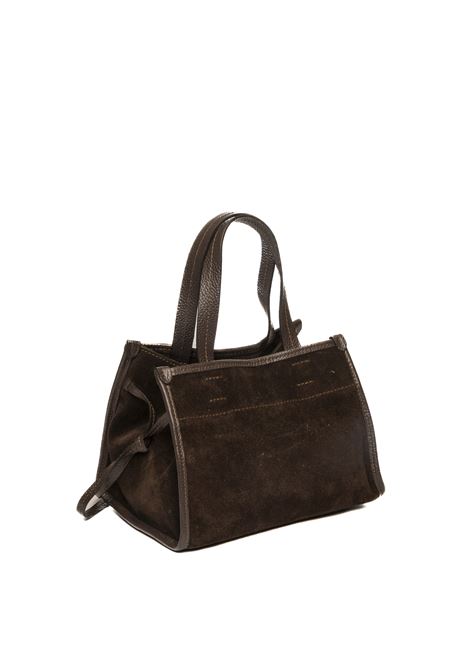 borsa a mano diva testa di moro MY-BEST BAG | 1028DIVA-CHOCOLATE